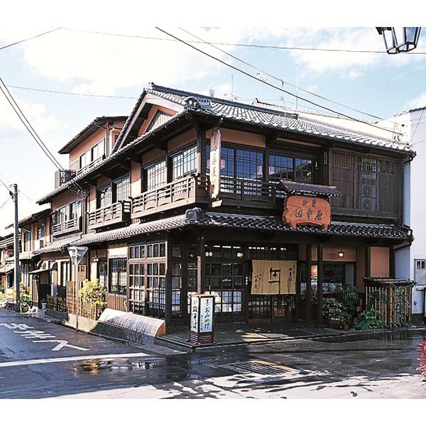 兵庫県但馬 田中屋 出石そば 石臼挽き 4人前つゆ付き めん160ｇ×2、つゆ100ｍｌ×2 【NN】　商品画像3