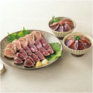 明神水産 藁焼きかつおとびんちょうまぐろ詰合せ【父の日】