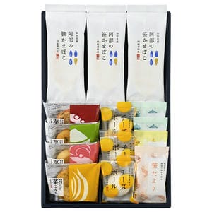 阿部蒲鉾店 笹かまぼこ詰合せ (阿部の笹かまぼこ×6、笹だより×4、チーズボール×3、菜ころん×4)[UF-10]【おいしいお取り寄せ】