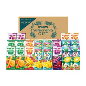 カゴメ すこやかサマーバラエティギフト【夏の贈りもの・お中元】[KYJ-30TR]