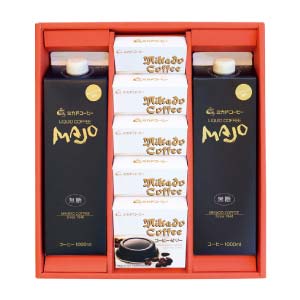 ミカド珈琲 コーヒーゼリー&リキッドコーヒーギフト【夏の贈りもの・お中元】[CZ-AA]