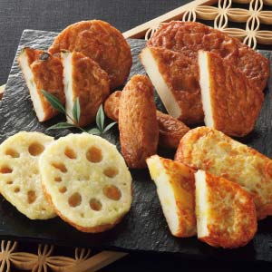 松野下蒲鉾 古来さつま揚げ詰合せ(木箱)【夏の贈りもの・お中元】[あ18G]