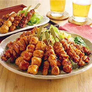 【博多華味鳥】焼き鳥(モモ・とりトロ・皮・つくね)各1本×6袋 (L5682)【サクワ】
