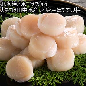 北海道オホーツク海産 カネコメ田中水産 刺身用ほたて貝柱【おいしいお取り寄せ】