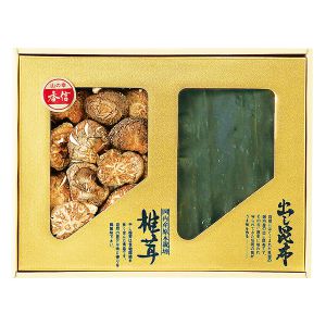 国産 昆布､椎茸詰合せ[HKY-BB]【贈りものカタログ】