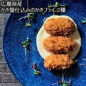 広島県産 かき屋仕込みのかきフライ 2種【おいしいお取り寄せ】